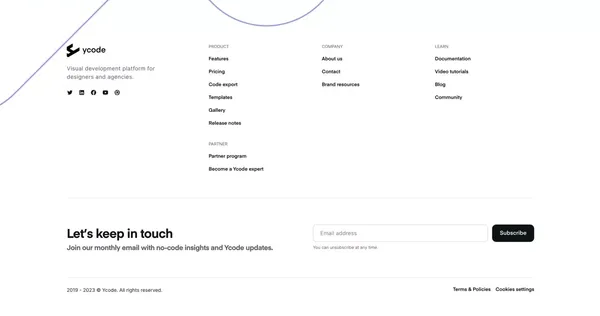 Turn your Airtable data into website with no-code - Landing design inspiration