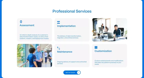 Hart | Better Healthcare Data for Better Healthcare Outcomes - Landing design inspiration