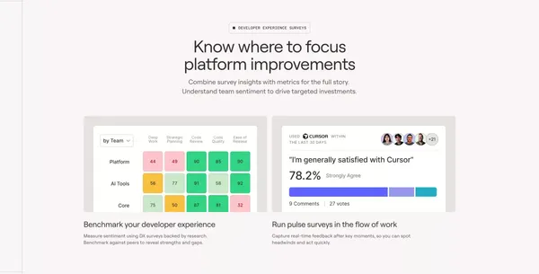 Span - AI-native engineering intelligence and automations - Landing design inspiration