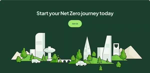 Netzero | Sustainable Afforestation Solution - Landing design inspiration