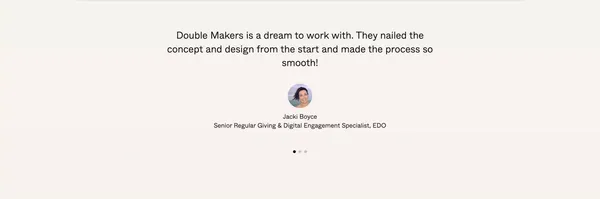 Design Subscription - Double Makers - Landing design inspiration