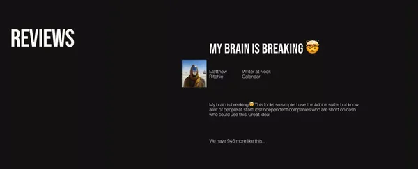 Create images from text using AI - Landing design inspiration