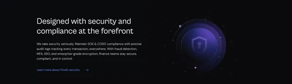 Finofo | Automate AP, Treasury & Global Receivables in One Platform - Landing design inspiration