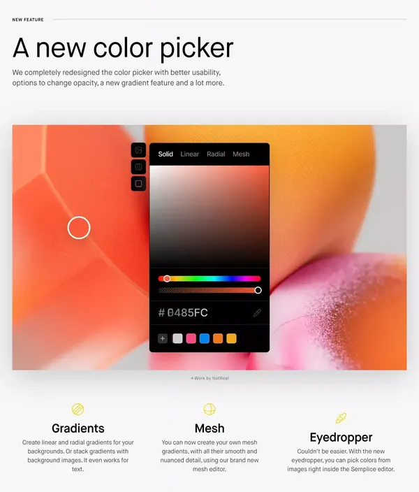 Semplice 7 | Build your online portfolio with pride - Landing design inspiration
