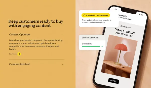 Integrierte All-in-one-Marketingplattform für kleine Unternehmen | Mailchimp - Landing design inspiration