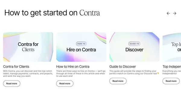 Freelance Marketplace: Commission-Free | Contra - Landing design inspiration
