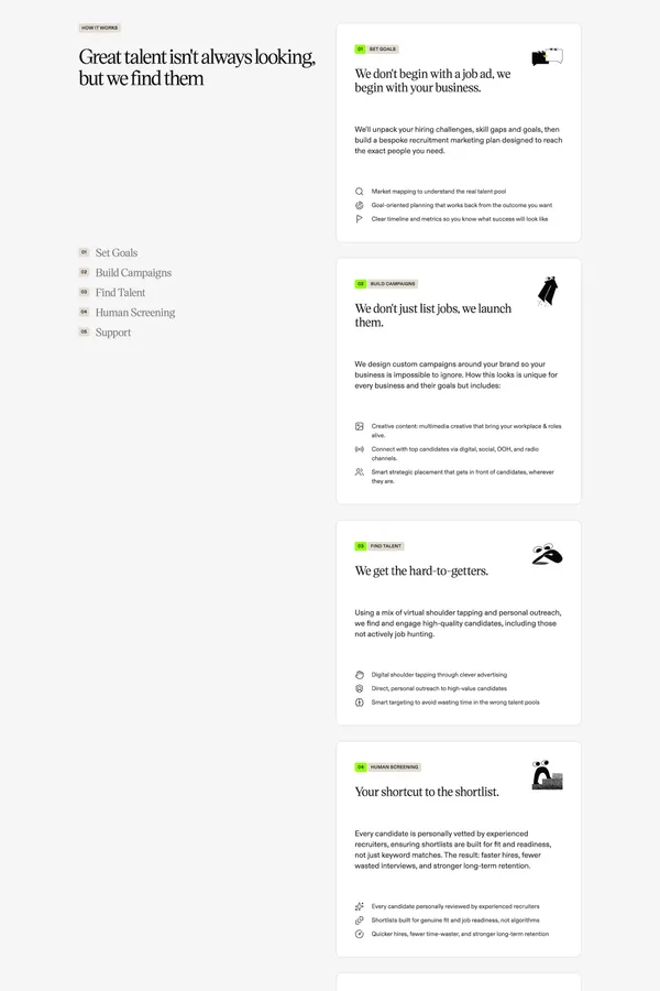 GoGetta - Landing design inspiration