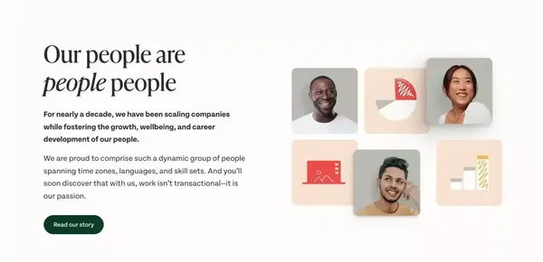 Seamless Outsourcing That Helps Companies Grow | SupportNinja - Landing design inspiration