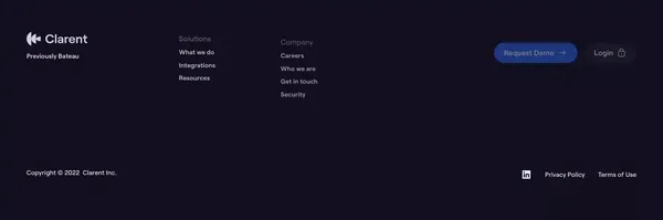 Clarent | Single source of truth for senior living data - Landing design inspiration
