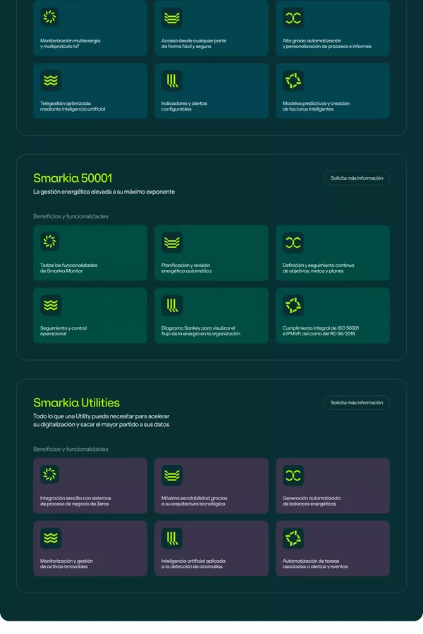 Smarkia - Landing design inspiration