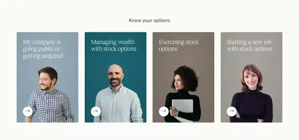 Secfi — The leading financial advisor for tech people - Landing design inspiration