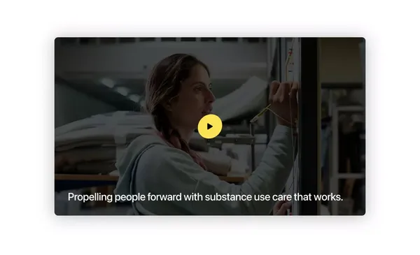 Pelago | Virtual clinic for substance use management - Landing design inspiration