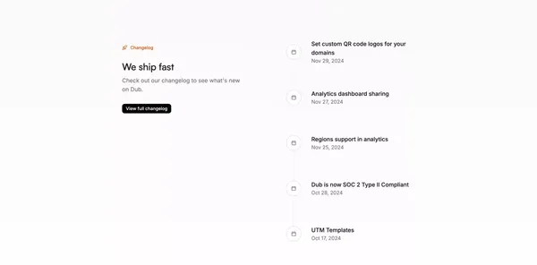 Dub.co - Link Management for Modern Marketing Teams - Landing design inspiration