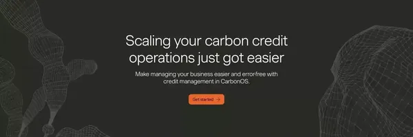 CarbonOS | Patch - Landing design inspiration
