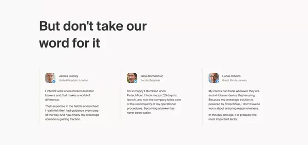 FintechFuel: All-In-One White Label Brokerage Platform - website design inspiration