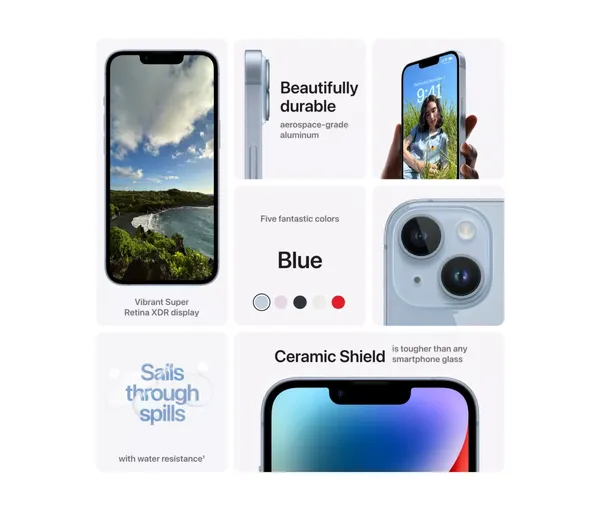 iPhone 14 and iPhone 14 Plus - Apple - Landing design inspiration