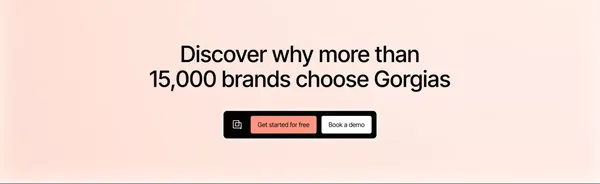 The AI Customer Experience Platform for Ecommerce | Gorgias - Landing design inspiration