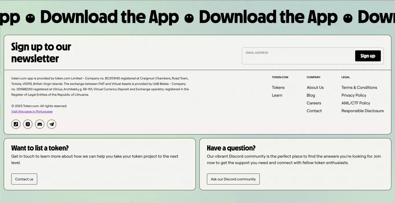 Footer
