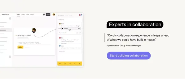 Cord | Make the internet multiplayer | Home - Landing design inspiration