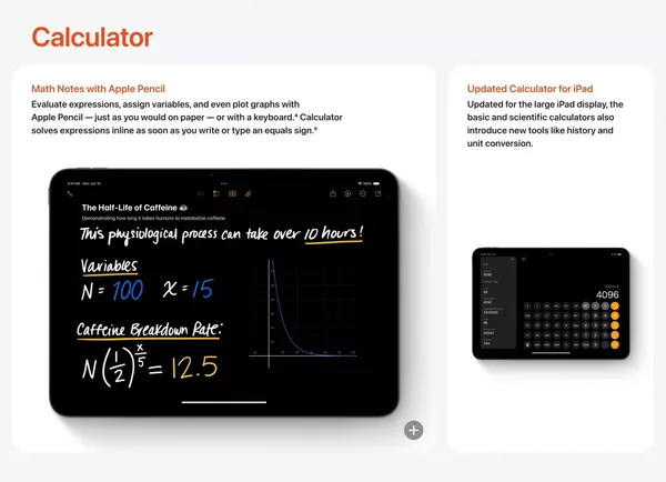 iPadOS 18 Preview - Apple - Landing design inspiration