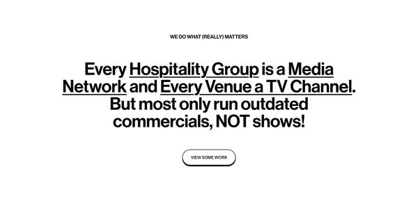What Matters Agency - Portfolio design inspiration