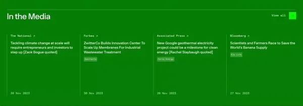 DCVC | Home - Landing design inspiration