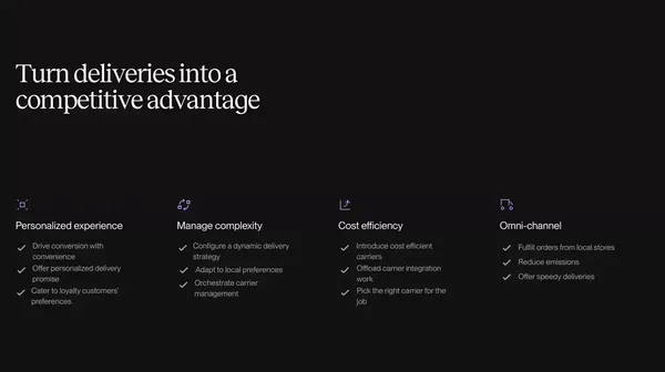 Ingrid – Optimize delivery. Delight customers. - Landing design inspiration