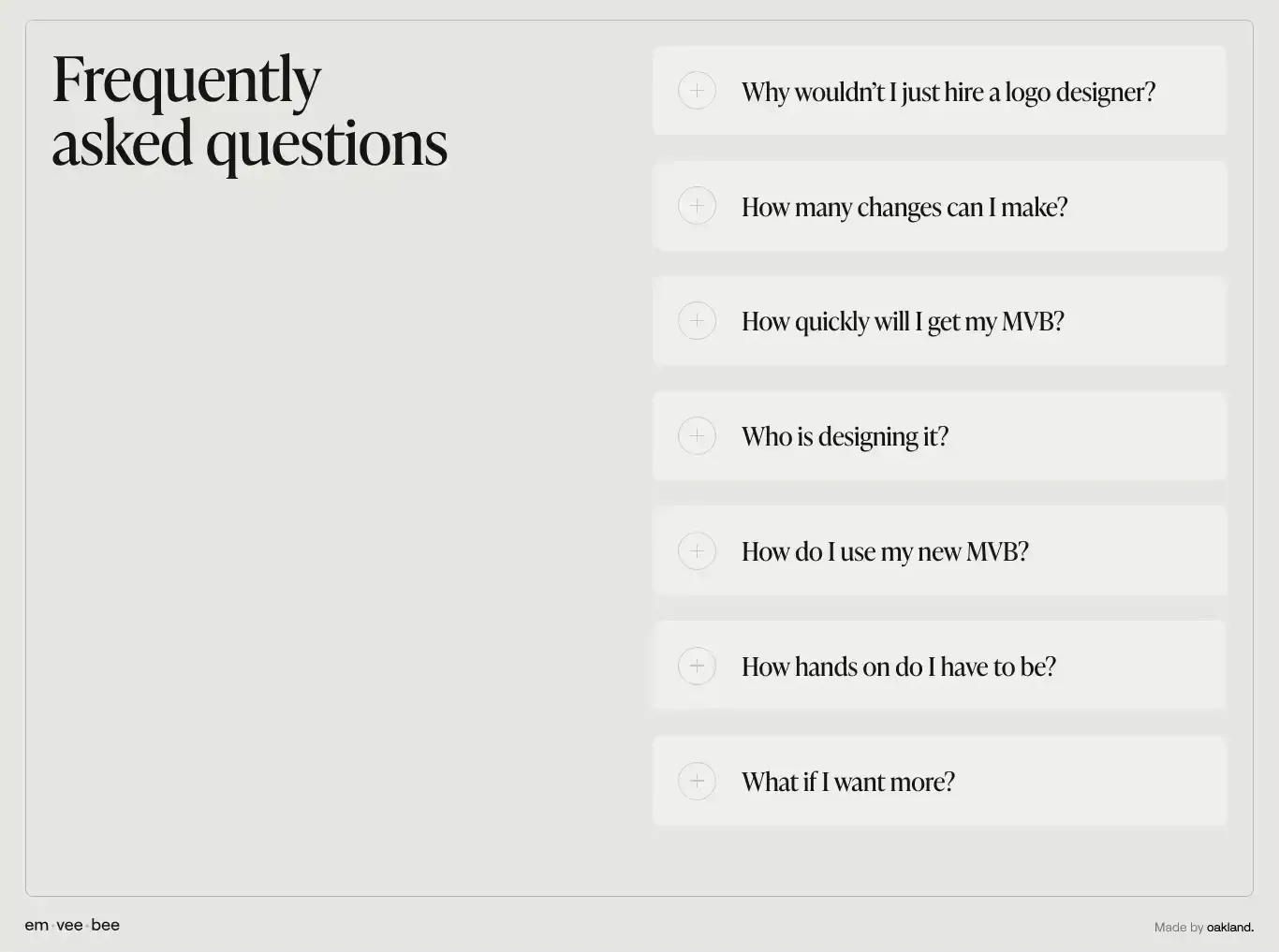 FAQ