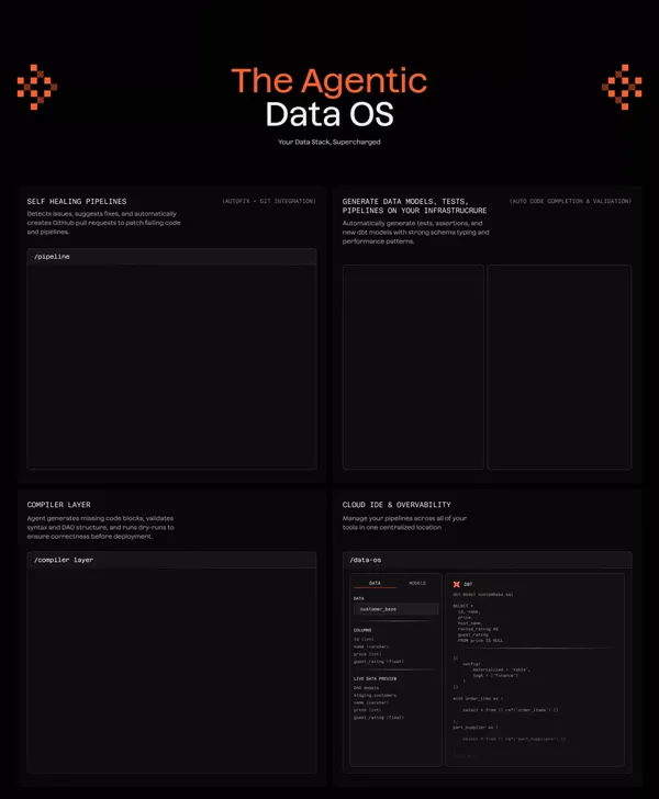 TensorStax — Autonomous AI for Data Engineering - Landing design inspiration