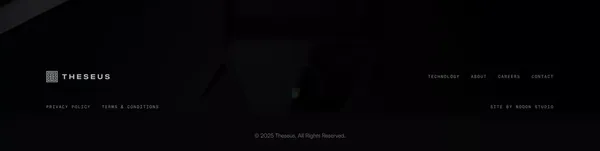THESEUS - Landing design inspiration
