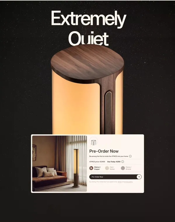 AYOCIN - Where design meets your well-being - Landing design inspiration