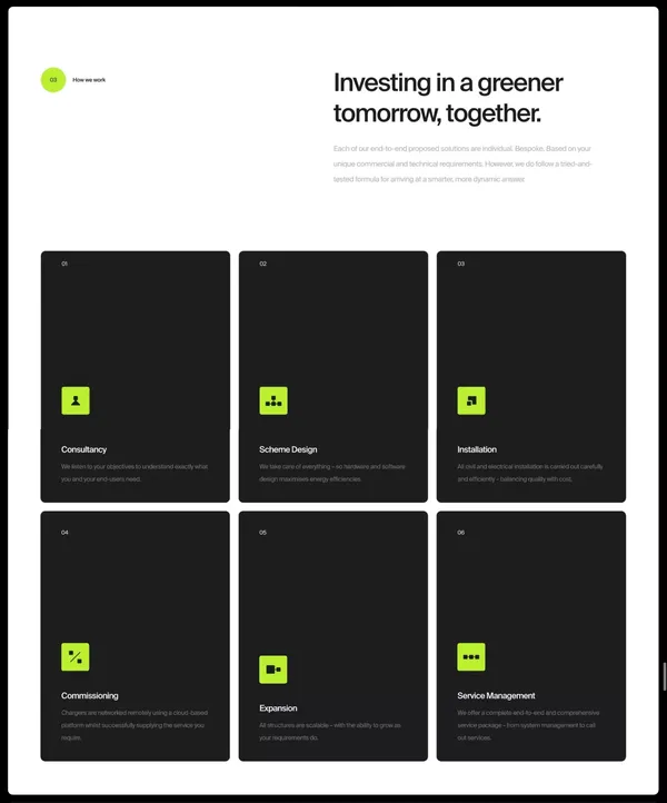Future Green Steps | Investing in tomorrow - Landing design inspiration
