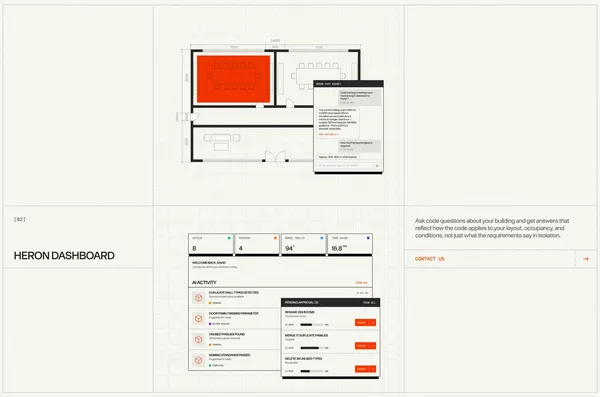 Heron AI | Works inside your design tools - Landing design inspiration