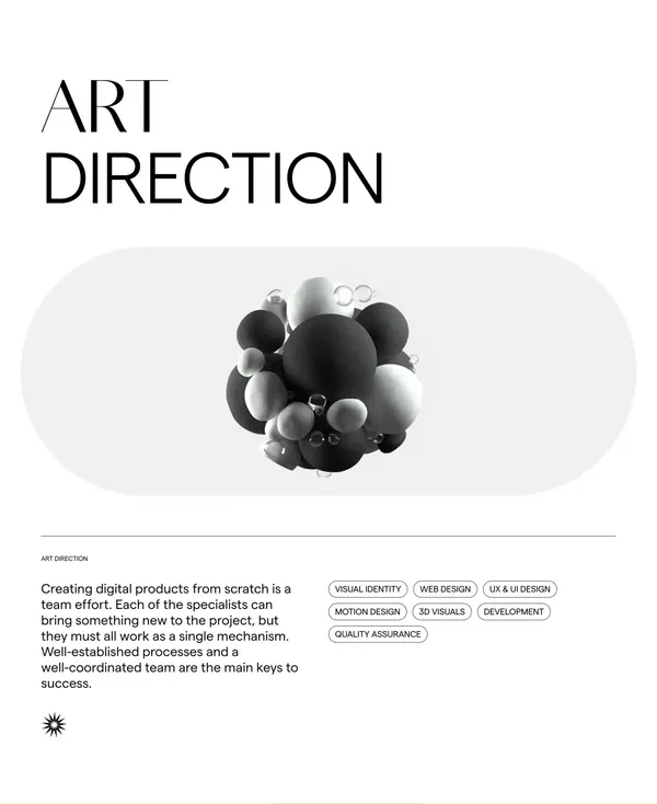 Cuberto — We create digital solutions - Landing design inspiration