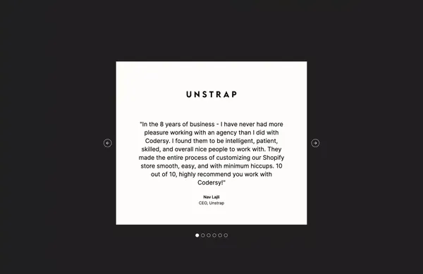 Shopify Plus Development  Agency - Custom Shopify Solutions - Landing design inspiration
