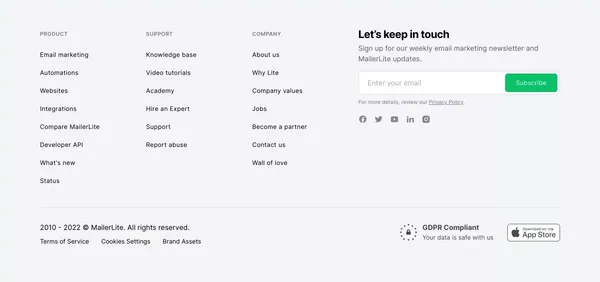 Create Email Marketing Your Audience Will Love - MailerLite - Landing design inspiration