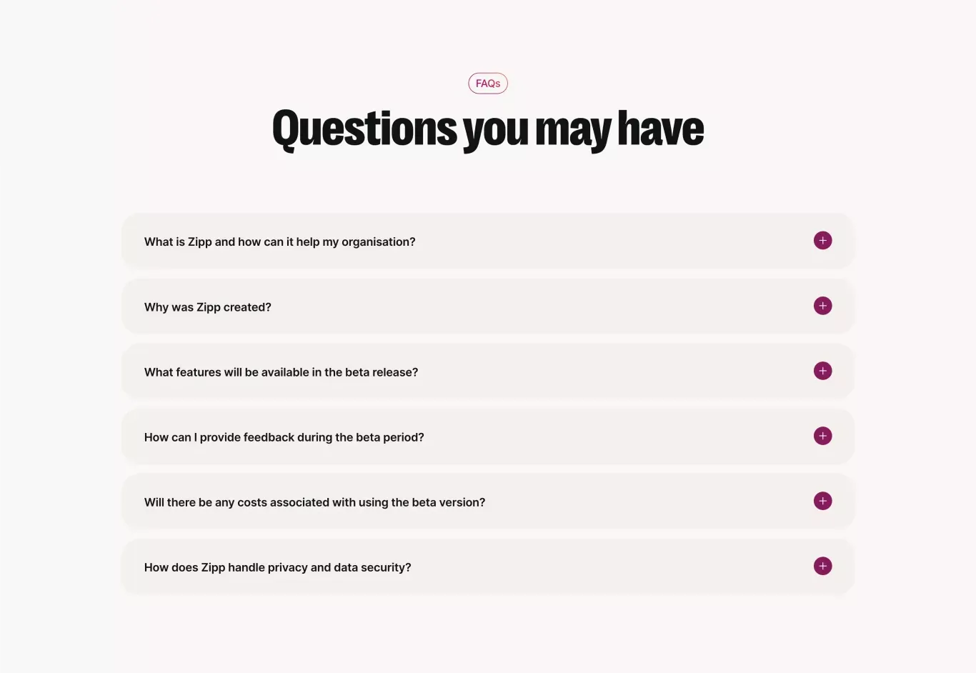 FAQ