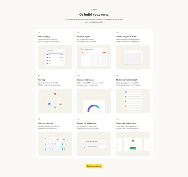 Twin - Automate your business - Landing design inspiration