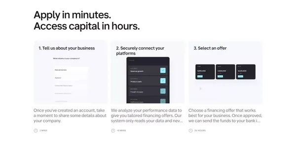 eCommerce, Amazon & Wholesale Funding | $5K-$20M | Wayflyer - Landing design inspiration