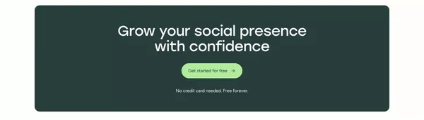 Buffer: Social media management for everyone - Landing design inspiration