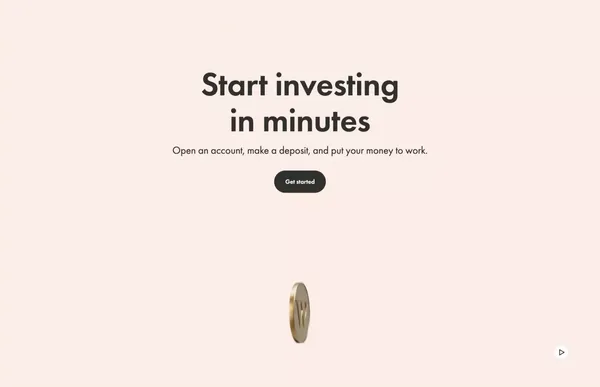 Wealthsimple: Investing, Regulated Crypto, Stocks & ETFs - Landing design inspiration