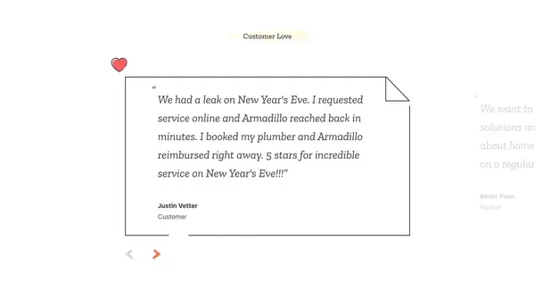 Armadillo Home Warranties | The New Age Home Warranty Plan - Landing design inspiration