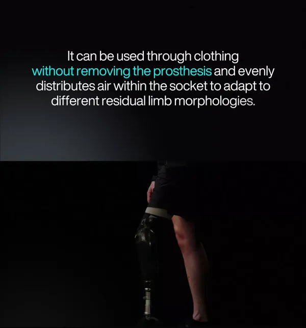 Ethnocare — Air volume management solution for transtibial amputee - Landing design inspiration