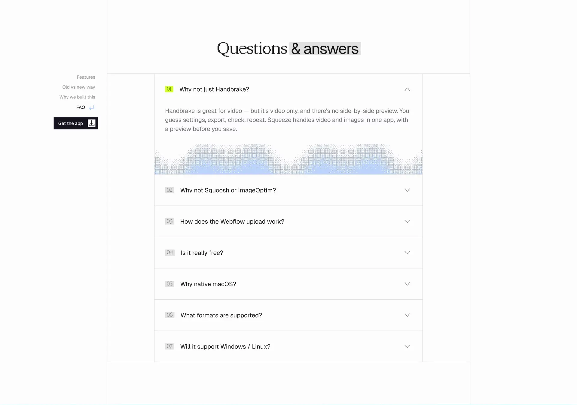 FAQ