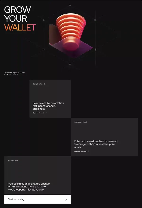 Flipside | Blockchain Growth Through Data Science - Landing design inspiration