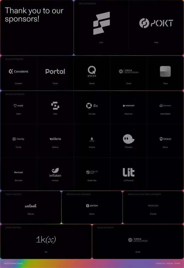 WalletCon - Landing design inspiration