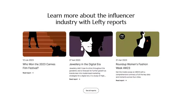 Grow the impact of your influencer community - Landing design inspiration