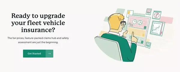 Rideshur - Business Fleet Insurance | Fleet Vehicle Insurance - Landing design inspiration