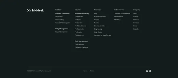 Middesk | Leading Business Identity Platform - Landing design inspiration