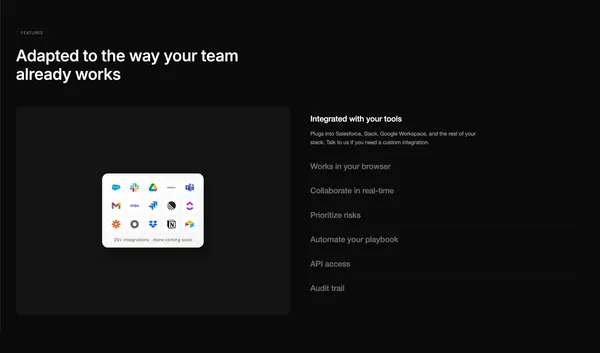 Formable — Modern way to manage contracts - Landing design inspiration